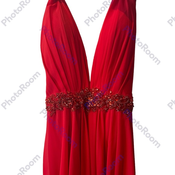 Alyce Paris Red Evening Dress - Picture 5 of 11